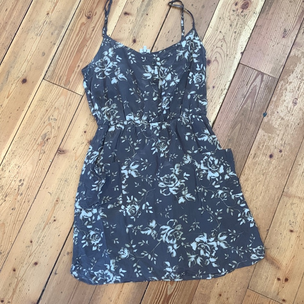 Pretty silk dress from Aritzia